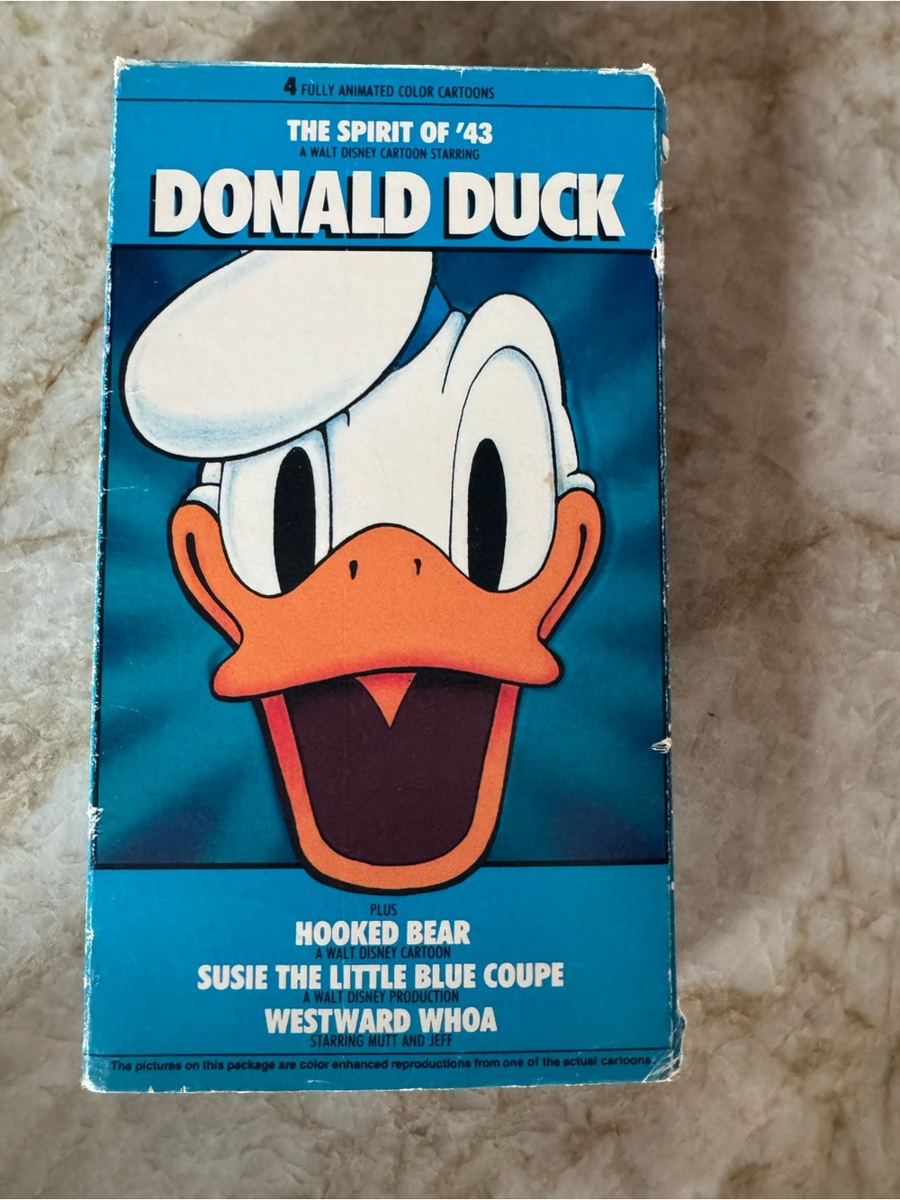 Donald Duck Vintage VHS